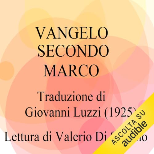 Vangelo secondo Marco copertina