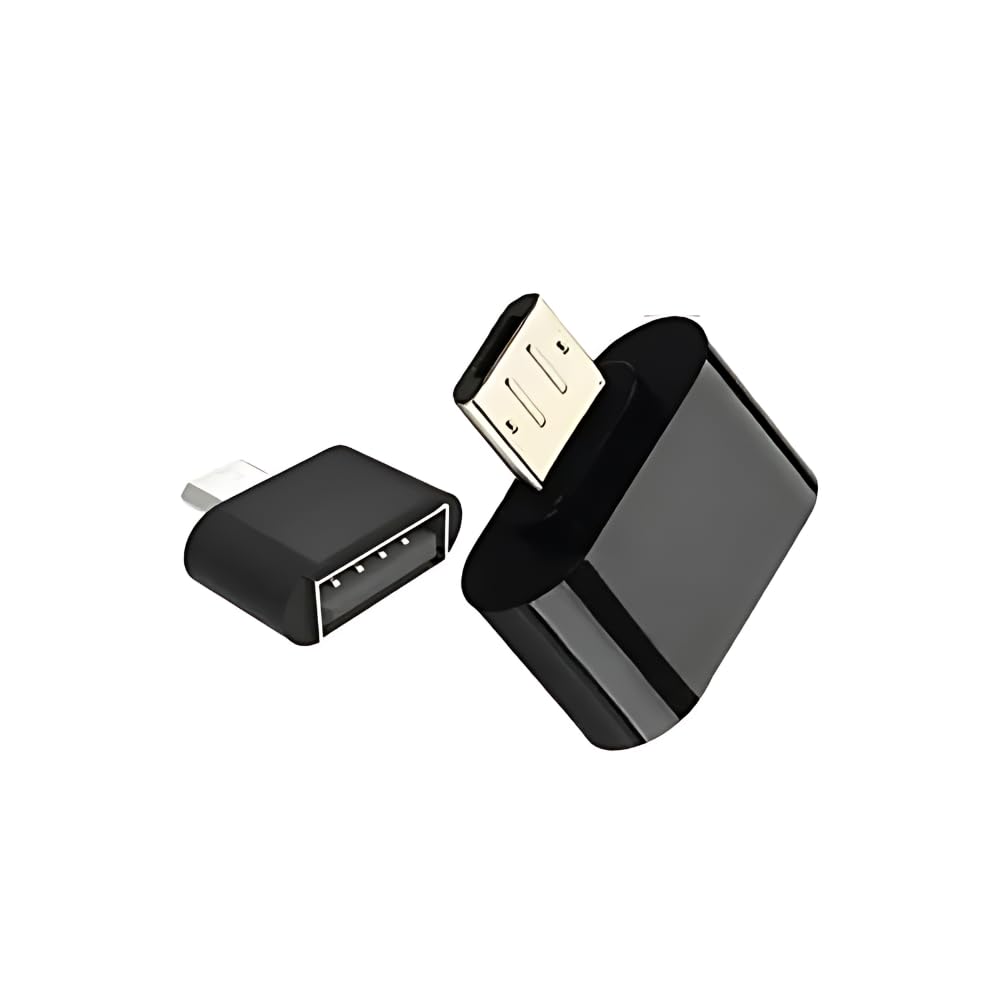 Drumstone {15 Years Warranty) Stylish Little Square Micro USB OTG to USB 2.0 Adapter for Smartphones and Tablets, Enabling Easy File Transfer and Device Expansion
