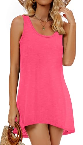 Image of Swimsuit Coverup for Women Bikini Sleeveless Beach Bathing Suit Cover Up