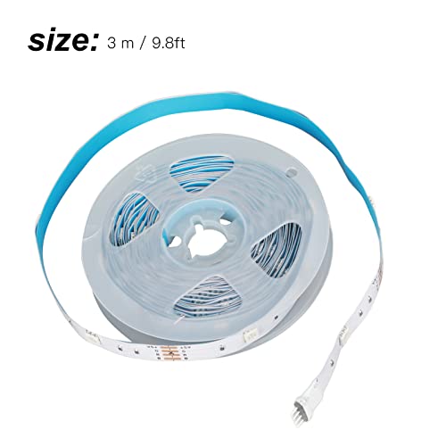 Enzz Led Lights, Home Decoration, Energy Saving Rgb Light Strips, Festival Bedroom Button Control. 3Meter/9.8Ft #TOP6