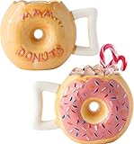 Hochwertige kaffeetasse - Hochwertige, dichte Keramik ist resistent gegen Absplittern, Brechen und Verfärbung; der Henkel bleibt kühl, während Ihr Getränk heiß bleibt; spülmaschinen- und mikrowellenfest für optimalen Komfort.