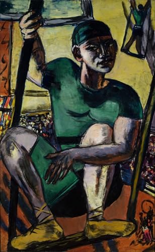 Tableaux peinture sur toile au trapèze Max Beckmann 60x90cm SERENDIPITP