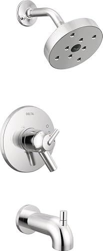 Delta Faucet - Kit de ducha modelo T14459, sin válvula Cromado,Champagne bronce,Mate negro,Níquel pulido,Inoxidable,Bronce veneciano