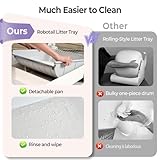 Robotail Fully Open Self Cleaning Cat Litter Tray Automatic Litter Box, Extra Large Space Electric Litter Tray with APP Control, Smart Robot Litter Tray for Multiple Cats, Anti-Pinch, Odour Control - Image 5