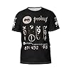 Man's The Ant Music Band-Prodigys-T-Shirts Casual Summer Tees Crewneck Short Sleeve Shirts with Multi-Side Prints Multicoloured XXL #4