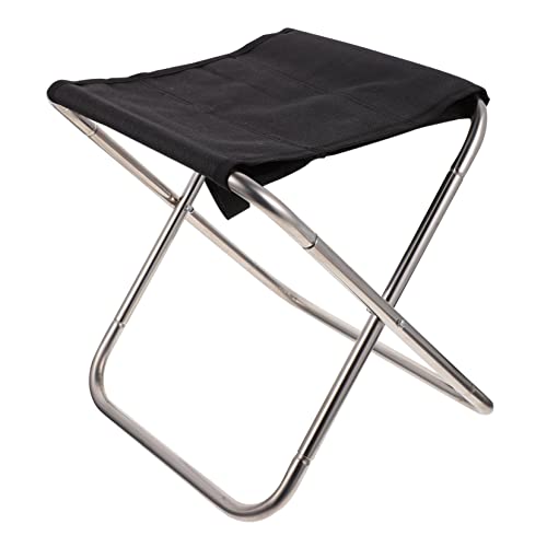 BESPORTBLE 1pc Portable Folding Fishing Stool Lightweight Camping Chair Durable Convenient Design for Outdoor Activities Hiking Fishing Festivals and Travel