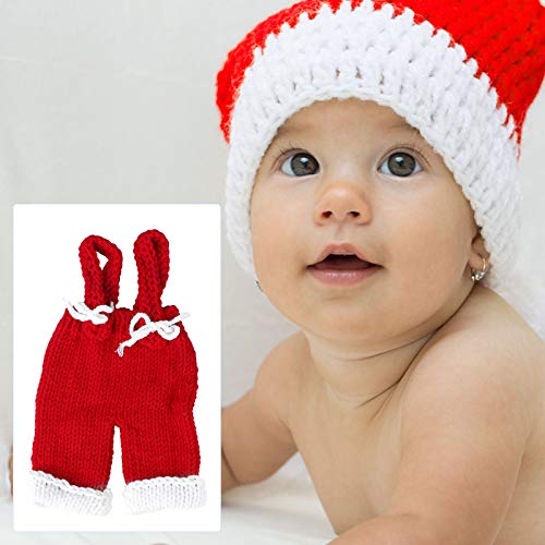 BESPORTBLE 1 conjunto adorável de fantasia para bebês de Natal – macacão tricotado à mão roupas para