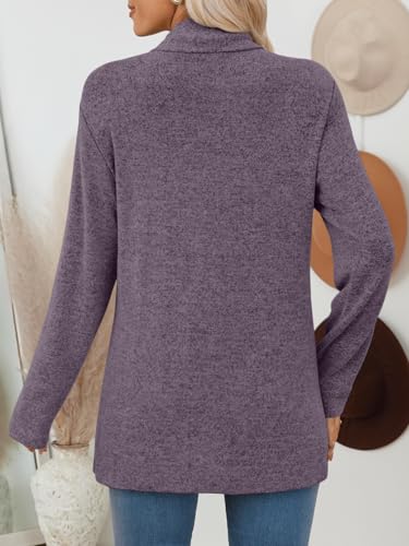 Image of LILLUSORY Cardigan Sweaters for Women Lightweight Cardigans Fall Outfits | Open Front Long Cardigan with Pockets, Business Casual Outfits, Airport Travel Outfits, Teacher Outfits, 2026 Fall Fashion