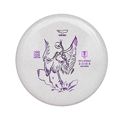 yikundiscs Yikun Professional Disc Golf Putter|Tiger Line Putt & Approach|165-170g| Perfect for Outdoor Games and Competition[Dics Shade Color May Vary]