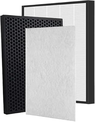 Compatible for Coway Air Purifier AP-1516D AP1516D,Replacement HEPA and Activated Carbon Filter Filter Cartridge Filter