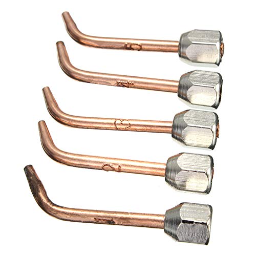 Jewelry Micro Mini Gas Little Torch With 5 Tips Welding Soldering Torches Kit Oxygen & Acetylene Torch Kit Metal Cutting Torch Kit Portable Cutting Torch Set Welder Tools #TOP6