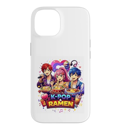 K-POP&���[���� - �ʔ����Ă��킢���A�j���X�^�C���̃t�[�h�~���[�W�b�N �X�}�z�P�[�X iPhone 14 �p