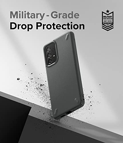 Image of Ringke Onyx Compatible for Samsung Galaxy A53 5G Case Cover Rugged Flexible Durable Anti-Slip TPU Protection Shockproof Samsung Galaxy A53 5G Back Cover - Dark Gray