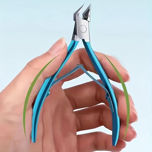 ZBDZSW Cortaúñas Profesional Ultra Afilado Cortaúñas Seguro para Uñas Gruesas Encarnadas Cortador de Borde de Acero Inoxidable Manicura Pedicura en Casa