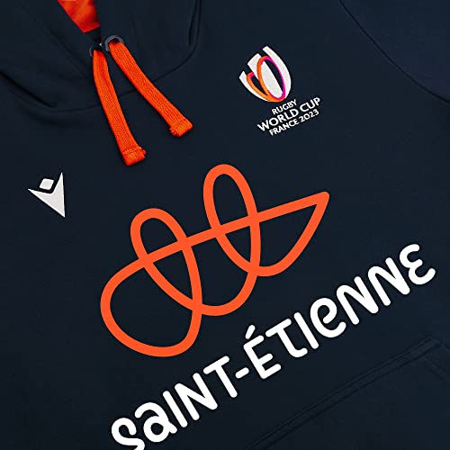 Sweat a Capuche Saint-Etienne Rugby World Cup pour Supporter Confortable - 3
