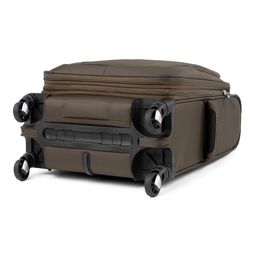 Image of Travelpro Maxlite 5 Softside Expandable Luggage with 4 Spinner Wheels, Lightweight Suitcase, Men and Women, International, Mocha, Carry-on 19-Inch