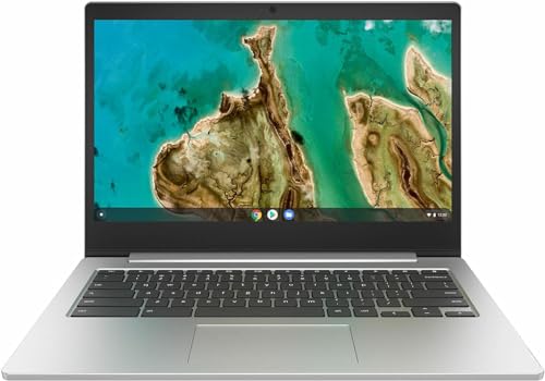Image of Lenovo Chromebook 3 14 inch Laptop, 14.0 inch HD (1366 x 768) Display, Intel Celeron N4020 Processor, 4GB LPDDR4, 32GB SSD, Intel UHD Graphics 600, Chrome OS, 82C10004US, Platinum Grey