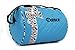 Girl's Quilted Nylon Dance Duffel Bag (Turquoise w/ Zebra Bow)