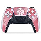 DeinDesign Skin kompatibel mit Sony Playstation 5 PS5 Controller Folie Sticker FC Bayern München Wappen FCB