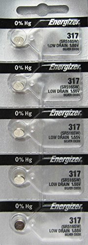 Pilas Energizer 317 Silver Oxide 1.55V Pack 5 miniatura 1