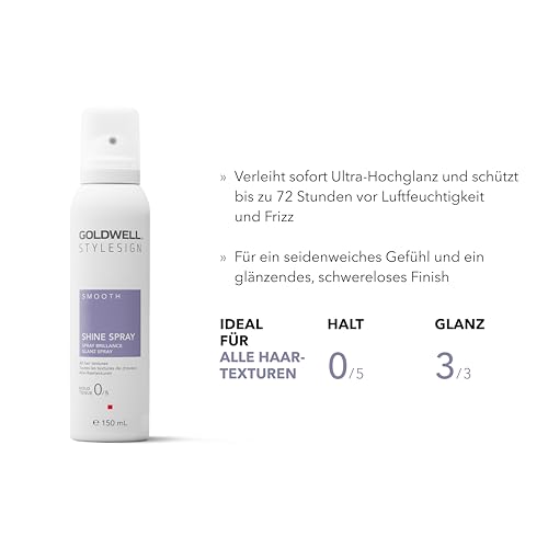 Goldwell StyleSign Smooth Glanzspray für alle Haartexturen 150 ml – Ansicht 3