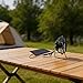Outdoor 5 W Solarpanel montierter Ventilator mit USB-Ausgang für Wohnmobil Anhänger Hundehaus Gewächshaus schwarz