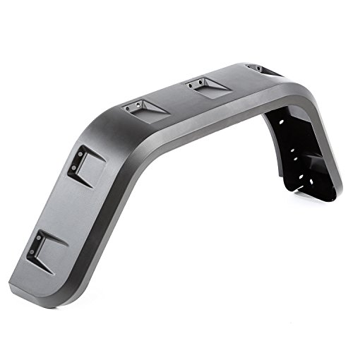 Rugged Ridge 11640.30 Hurricane Fender Flare Kit, Textured Black; 97-06 Jeep Wrangler Tj #TOP2