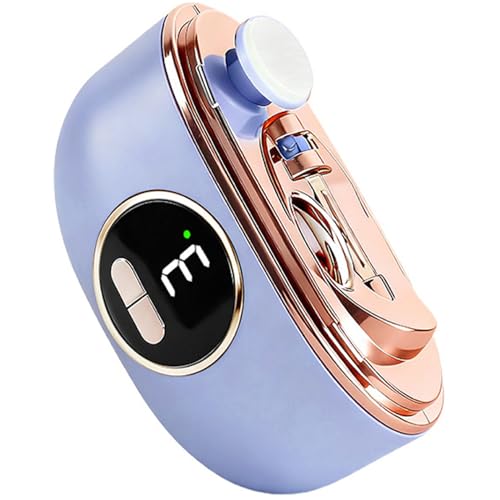 Coupe-ongles électrique design ergonomique et finitions haut de gamme avec LED