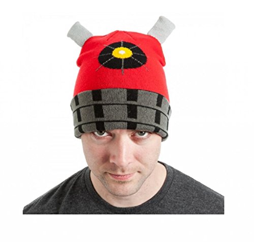 Doctor Who Red Dalek Cuffed Beanie