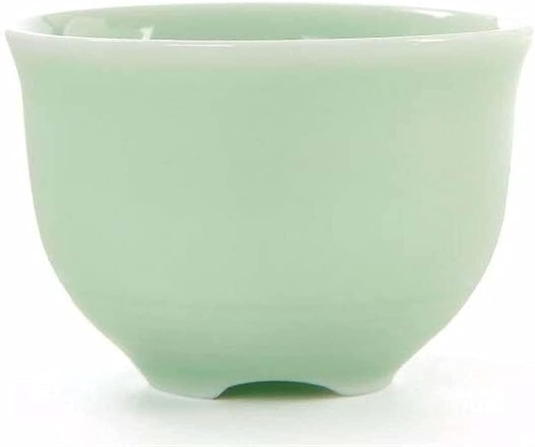 Celadon Wine Set, Porcelain Jug & Wine Warmer, 1 Wine Bottle (190ml), 4 Wine Glasses, Traditional Glaze, Elegant Gift Set