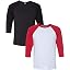 (1) Blk Heather/Blk + (1) White/Red