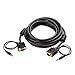 Cable Matters VGA Cable with Audio (SVGA Monitor Cable with 3.5mm Stereo Audio) 15 Feet