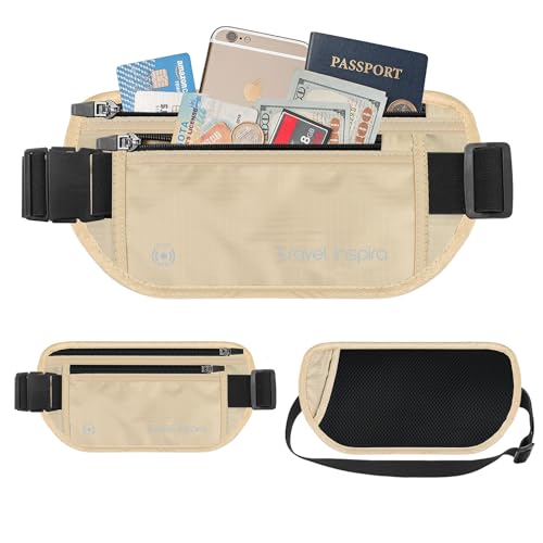 Image of travel inspira RFID Blocking Hidden Money Belt