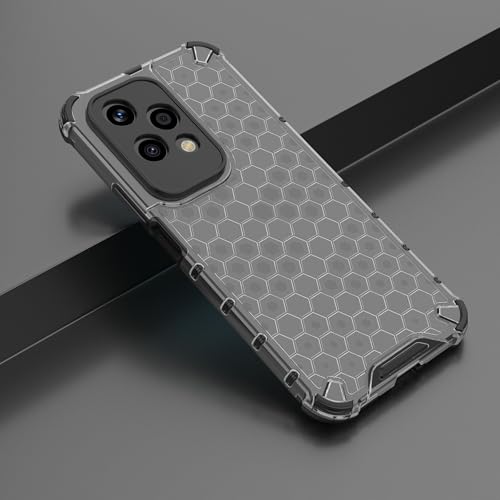 Image of Glasgow Back Case Cover Compatible with [ Honor 200 Lite 5G ] (Stylish Design) - Black