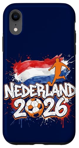 Nederland NED 26 �t�@�� �y�C���g �X�v���b�V�� �_�b�`�t���b�O �O���t�B�e�B�A�[�g �X�}�z�P�[�X iPhone XR �p
