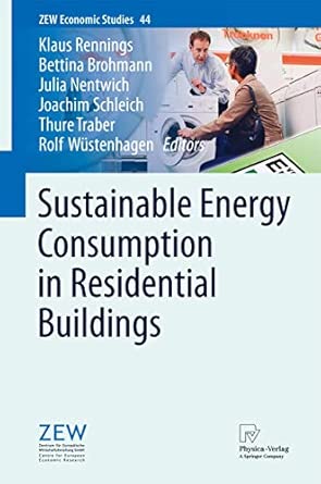 Sustainable Energy Consumption in Residential Buildings: 44 2013th Edition book cover
