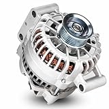 New 110 Amp Alternator Fit for Ford Escape 2001-2004 3.0L, for Mazda Tribute 2001-2004 3.0L, 12V CW, 6-Groove Pulley, 8259 AFD0073 112961 1L8U-10300-CD 400-14103