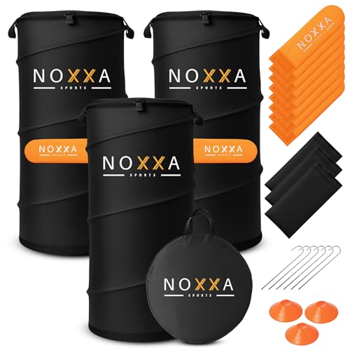 NOXXA Pop Up Defender Basketball with Arms - Portable Basketball Dummy Defender Foldable Training Equipment for Basketball Soccer Football and More Indoor and Outdoor.