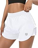 MSDC Athletic Shorts for Women Quick Dry, High Waisted Womens Running Shorts Lightweight Workout Gym
