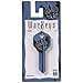 Wackey House & Office Blank Single Sided Universal Key - Blue Pack of 6