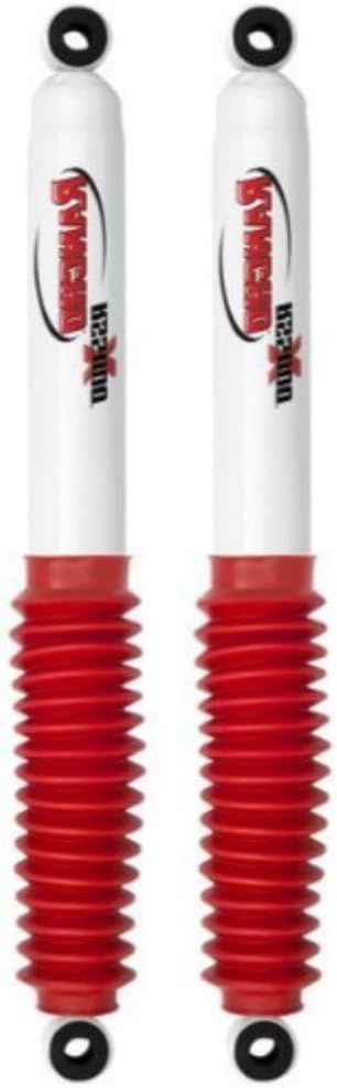RS5000X Series Set of Rear Shocks fits 1987 1995 Wrangler with 2.5" Lift - Reduces Fade, Improved Handling and Stability - Includes TrendsAuto Decal