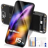 Compatibilité précise : ce jeu d'écran LCD est uniquement compatible avec l'écran Incell iPhone 15 Pro (modèles: A2848 A3101 A3104 A3102). Veuillez vérifier votre modèle de téléphone portable avant d'acheter pour vous assurer qu'il s'adapte et éviter les problèmes d'installation dus à un mauvais modèle. Si vous n'êtes pas sûr du modèle compatible, vous pouvez nous contacter via Amazon. Nous vous recommanderons le produit le plus approprié.