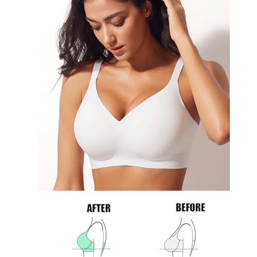 Jelly Bra, T-Shirt Style Shaping Bra，Wireless Padded Comfortable, T-Shirt Style Shaping ，Comfortable Everyday3