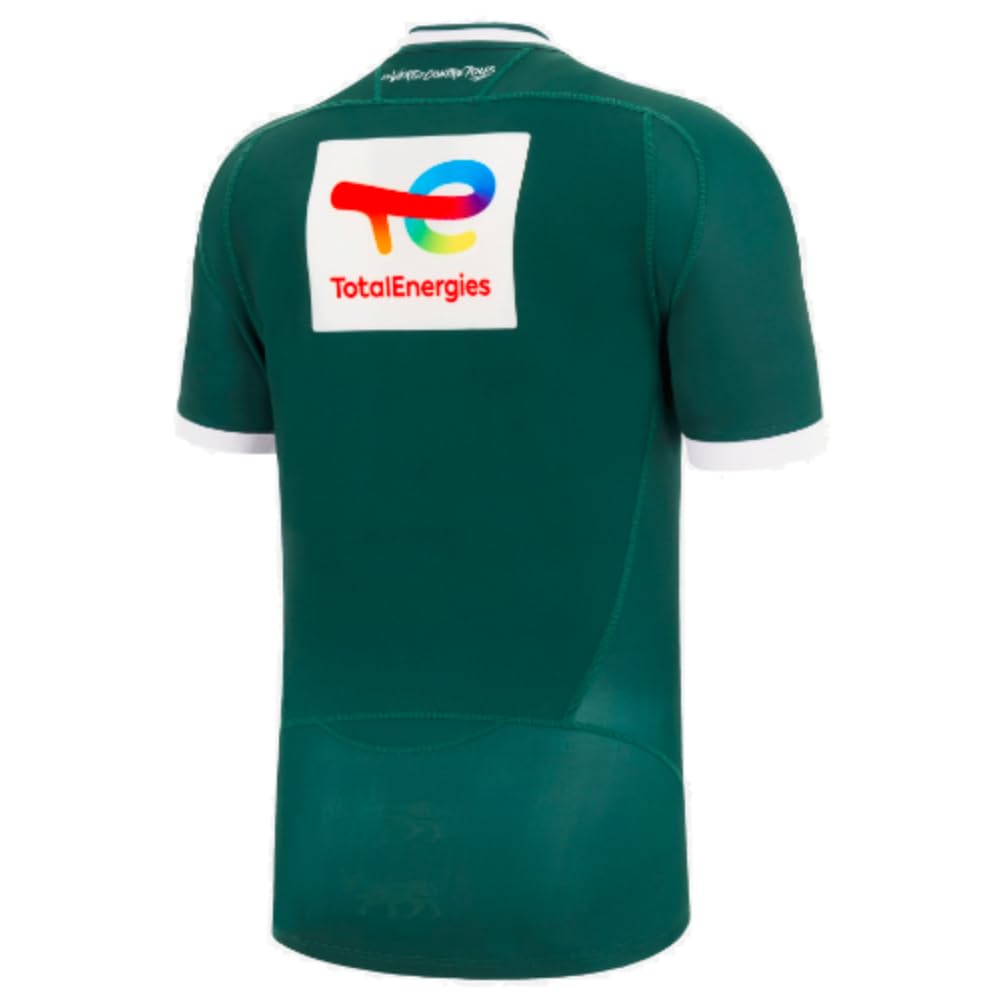 Macron 2022-2023 Section Paloise Home Rugby Football Soccer T-Shirt Maglia