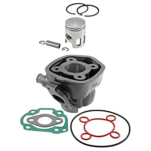 Diametro Del Foro: 40Mm Kit Cilindri Rms 50Cc Per Minarelli Orizzontale Lc 10Mm Aerox, Nitro, Sr50, Jog Rr