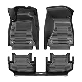 TuxMat - for Audi A5 Coupe 2018-2024 Models - Custom Car Mats - Maximum Coverage, All Weather, Laser Measured - This Full Set Includes 1st and 2nd Rows