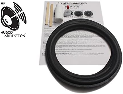 Foam Speaker Surround Repair KIT for JBL Decade L-26, L-36 10" Woofer