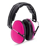 Lookka Ear Defenders Kids, Foldable Adjustable Hearing Protection Noise Cancelling Ear Muffs for Children Baby (6 Months to 14 Years Old)
