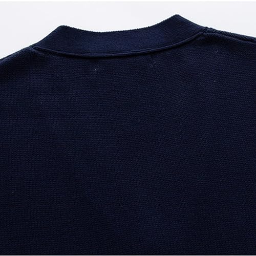 Men's Cable Knit Cardigan Vest Wool Blend V-Neck Button Sleeveless Vests Button Down Cardigan Waistcoats4