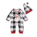 WFRAU Baby Fleece-Overall, atmungsaktiver Unisex-Jumpsuit für Jungen und Mädchen mit langem Reißverschluss und Kapuze, farbig abgesetzt
